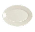image of Steelite HL15700 - Oval China Platter 13-3/8" x 9-1/4", Rolled Edge, Homer Undecorated - 1 Dozen