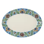 image of Steelite HL15763909 - Rolled Edge Oval Platter, 13.375" x 9.25" x 1.5", Cyprus, RE/NR, - 1 Dozen