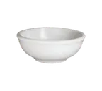 image of Steelite HL1780AWHA - 4" Round White Hall China Salsa Bowl, 5 oz Capacity, Dip & Salsa, - 1 Dozen