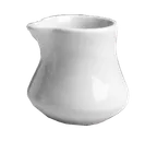 image of Steelite HL195122AWHA Creamer Pitcher, 3-1/2 oz, 2-1/2" x 2-1/8" x 2-1/2" China, Handleless - 1 Dozen