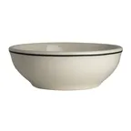 image of Steelite HL1951743 - 14 oz Nappy Round China Bowl, 5.63" Diameter, White Ivory Finish - 1 Dozen
