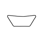 image of Steelite HL29400 Jelly Dish, 2 Oz Round China Bowl, 3" x 1.125" H, Homer Collection - 1 Dozen
