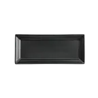 image of Steelite HL309060AFCA - Hall China Rectangular Tray, 12" x 6", Wide Rim, Oven Safe to 500°F, - 6/Case