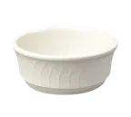 image of Steelite HL3297000 - Nappy China Bowl, 5" Diameter x 2" Height, 12-1/2 oz, Gothic Blanc - 1 Dozen