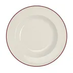 image of Steelite HL38063931 - Maroon Line 11" Round Pasta Bowl, 20 Oz, China, RE & NR - 1 Dozen