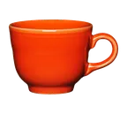 image of Steelite HL452338 - 7.75 Oz China Cup, 3.5" x 2.75", Fiesta Poppy Pattern Oven Safe 425°F - 1 Dozen