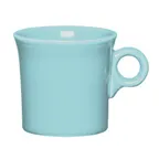 image of Steelite HL453349 - 10.25 oz China Mug, Fiesta Sky, 3.5" Cube, Dishwasher/Oven Safe 425°F - 1 Dozen