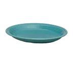 image of Steelite HL457107 - Oval Platter, 11.6" x 8.9" x 1.5", Turquoise Fiesta, Oven Safe 425°F - 1 Dozen