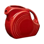 image of Steelite HL475326 - Scarlet Creamer Pitcher, 5 oz, 3.375"x1.75"x3.25" China, Oven Safe 425°F -4/Case