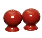 image of Steelite HL497326 Salt & Pepper Shaker Set 3.0 Oz 2.25" X 2.625" Scarlet China Safe 425°F - 4/Case