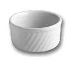 image of Steelite HL5000ABWA - 12 oz Soufflé Ramekin, 4-1/2" Diameter, Round Hall China, Bright White - 1 Dozen