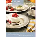 image of Steelite HL50600 Bouillon Cups, 7.25 oz, 3.875"x2.5" China, Dishwasher Safe Scalloped Edge - 36/Case