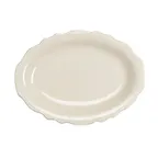 image of Steelite HL52300 Oval Platter, 7.75" x 5.625" Scalloped, Dish & Oven Safe to 500°F China - 36/Case