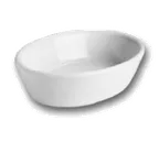 image of Steelite HL570122AWHA - Oval China Baking Dish, 7 oz, 5-7/8" x 4-1/8" x 1-1/4" White - 1 Dozen