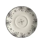 image of Steelite HL58063901 Saucer, 5.625" Slate China Round, Dishwasher & Oven Safe to 500°F - 36/Case