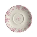 image of Steelite HL58063902 Saucer 5.625" Carolyn Finish, Dishwasher & Oven Safe 500°F, Scalloped - 36/Case