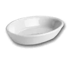 image of Steelite HL7010AWHA - 7-oz Oval Baking Dish, Hall China, White, 6-1/4" x 4-1/2" x 1-3/8", 1 Dozen