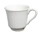 image of Steelite HL8876900 KENSINGTON Homer 7 oz Plain China Cup Non-Stackable 5-7 oz Capacity - 1 Dozen