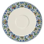 image of Steelite HL99663906 6.5" Round China Saucer, Catalina Design, RE & NR Finish, Dinnerware - 1 Dozen
