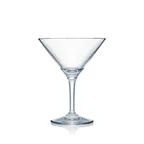 image of Steelite N401503 - 12 oz Clear PC Martini Glass, 6½" H x 5¼" M, Shatter-Proof - 1 Dozen