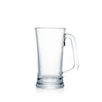 image of Steelite N403503 - 17 oz Clear PC Beer Mug, Hand-Finished Shatter-Proof, H 6-1/2" D 3-3/8", 1 Dozen