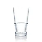 image of Steelite N710143 - 14 Oz Clear Polycarbonate Glass, H 6", M 3-1/4", B 2-3/8" Shatter‑Proof - 1 Dozen
