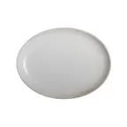 image of Steelite OG10013799 - Coupe Platter, 12.75" W x 9.5" D x 1.5" H, White Stoneware Finish - 6/Case
