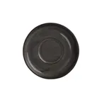 image of Steelite OG10176642 - 4.75" Round Stoneware Saucer, Gembrook Gray - 1 Dozen