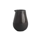 image of Steelite OG1017668 - 10.25 oz Ceramic Creamer Pitcher, 3" x 4.25" Gembrook Gray Finish - 1 Dozen