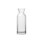 image of Steelite P43804 Carafe, 12 Oz Clear Glass, Height 6-3/4" Diameter 2-1/2" Top 2" Base 2-1/2", 1 Dozen