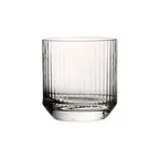 image of Steelite P64142 Whisky DOF Rocks Glass, 11 oz, Crystal, H 3‑1/2" Ø 3‑3/8", Non‑Tempered - 1 Dozen