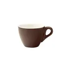 image of Steelite UCT8131 Espresso Cup, 2.75 oz (3.25" x 2.5" x 2.0"), Brown Porcelain - 1 Dozen