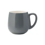image of Steelite UCT9022 China Mug – 15 oz Porcelain Gray Utopia Barista, 5.25" x 4.0" x 4.0" - 1 Dozen