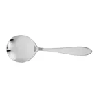 image of Steelite WL0112 - Bouillon Spoon, 6" Pistol Grip, Hollow Handle, 18/0 Stainless Steel - 1 Dozen