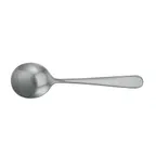 image of Steelite WL0812FST Bouillon Spoon, 7" 18/10 Stainless Steel, Fieldstone Finish, Star - 1 Dozen
