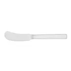 image of Steelite WL0911 - 6-5/8" Butter Knife with Solid Handle, 420 Stainless Steel, 5-6" Length - 1 Dozen