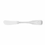 image of Steelite WL2811 Butter Spreader, 7" Flat Handle, 420 Stainless Steel with Mirror Finish - 1 Dozen