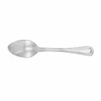 image of Steelite WL3529 Demitasse Spoon, 4-1/2" Length, 18/0 Stainless Steel, Walco Lisbon Finish - 1 Dozen