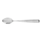 image of Steelite WL4804 Iced Tea Spoon, 8-1/4" Hammered Finish, Heavy, 18/0 Stainless Steel - 1 Dozen