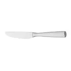 image of Steelite WL4845 Dinner Knife – 8-1/2" Hammered Finish, 18/0 Stainless Steel, Solid Handle – 1 Dozen