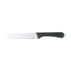 image of Steelite WL610527 - Walco 5" Stamped Jumbo Steak Knife, Round Tip, Polypropylene Handle - 1 Dozen