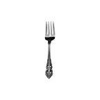 image of Steelite WL6806FST - Salad Fork, 7" Pierced Plumes, 18/10 Stainless, Fieldstone Finish - 1 Dozen