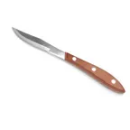 image of Steelite WL850527 - 8.25" Steak Knife, 4" 13/0 Stainless Blade, Pakka Wood Handle - 24/Case
