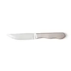image of Steelite WL880527 Steak Knife, 10-1/8" O.L., 5-1/4" Steel Blade, Frost‑Finish Jumbo Handle - 1 Dozen