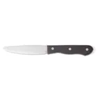 image of Steelite WL880528R Steak Knife, 9.875" x 5" Steel Blade, Phenolic Handle, DELRIN™ Finish - 1 Dozen