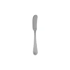 image of Steelite WL9410FST - Butter Spreader 6-13/16", 18/10 Stainless Steel, Fieldstone Finish - 1 Dozen