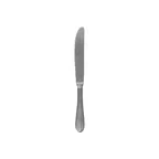 image of Steelite WL94451FST Dinner Knife, 9-1/4" Solid Handle, 420 Stainless, Fieldstone Finish - 1 Dozen