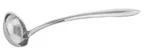 image of Steelite WLID029 13" Ladle, 2-5 oz, 12-13" Length, Pistol Grip, 18/0 Stainless Steel - 1 Dozen
