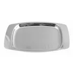 image of Steelite WLOU360 Tip Tray – 9" Rectangular Cash Tray, 18/10 Stainless Steel Mirror Finish - 10/Case
