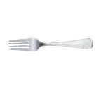 image of Steelite WLPAC06L - Salad Fork, 7" Length, 18/10 Stainless Steel Mirror Finish, Walco Rim - 1 Dozen